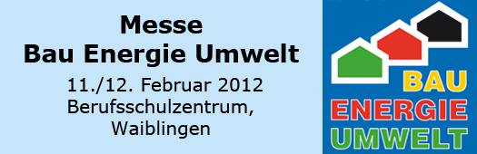 Messe BAU-ENERGIE-UMWELT