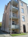 Westseite mit Balkon Westseite mit Balkon