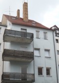 Ostseite mit Balkonanlage Ostseite mit Balkonanlage