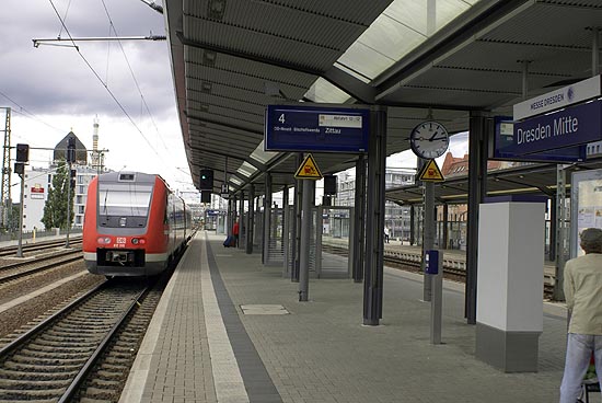 Verkehrsverbindungen Bahnhof Dresden Mitte