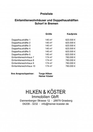 Preisliste 2022-10-24