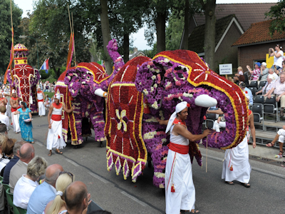 bezienswaardigheden - bloemencorso leersum